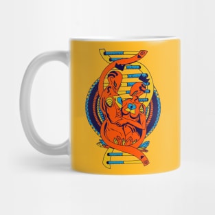 Orange Blue In Our DNA Mug